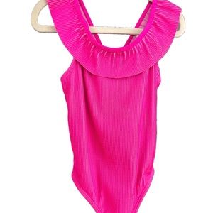 💖PRIMARK SWIMSUIT PINK & SILVER GLITTERY💖